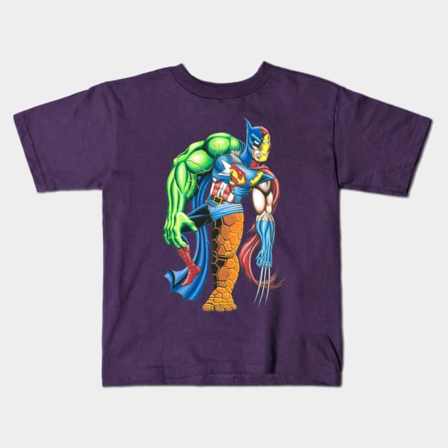 Frankenhero - no background Kids T-Shirt by Stolencheese